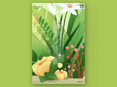 The Spring Equinox 图形 插图 海报 设计