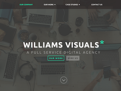 Williams Visuals design ui ux