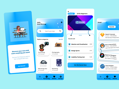 Course Learning App Design