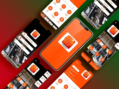 GT Bank App Mimic Mockup design ui