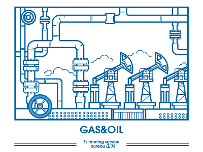 gas&oil gas illustrate image oil vector