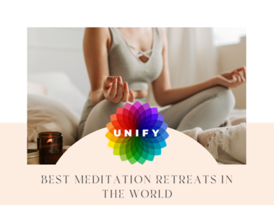 The Best Meditation Retreats In The World - Unify By Unify On Dribbble