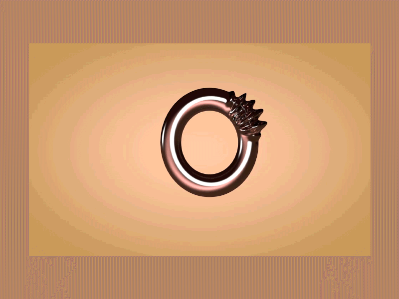 ring 3d animation