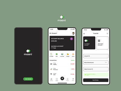 Maani Fintech App 100daysofdesign app design figma fintech graphic design illustration productdesign ui ux