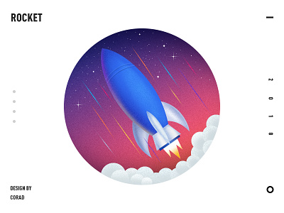 Rocket. Hope you like them. design illustration typography