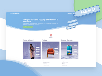 Landing Page - Image Annotation for E-commerce