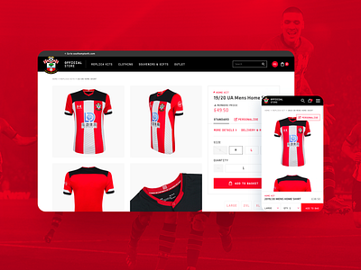 Southampton FC Retail Website