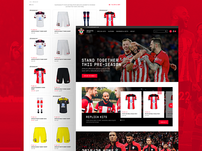 Southampton FC Retail Website