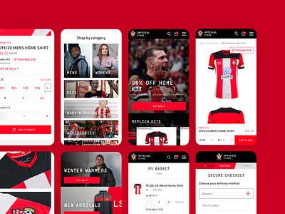 Southampton FC Retail Website