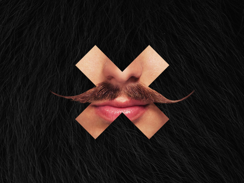 Movember x Delete website photography movember moustache illustration art digital charity campaign