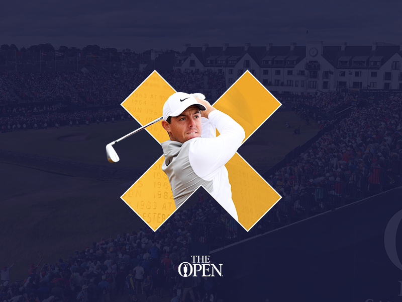 The Open x Delete web design live interface clean the open golf sport ux ui digital case study website