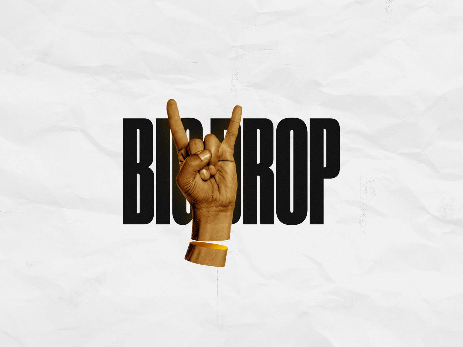 Web site for BigDrop 1 animation design gif graphic grid grunge landing motion site ui web