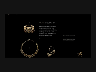 Jewellery shop (part 2) beauty design fashion jewellery shop motion photography shop site ui web