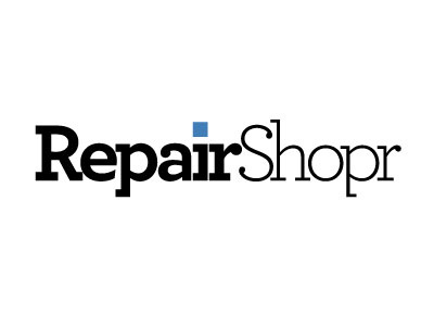 Repairshopr Logo logo logodesign simple typography