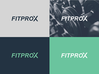 FitproX - Rebrand and graphic universe