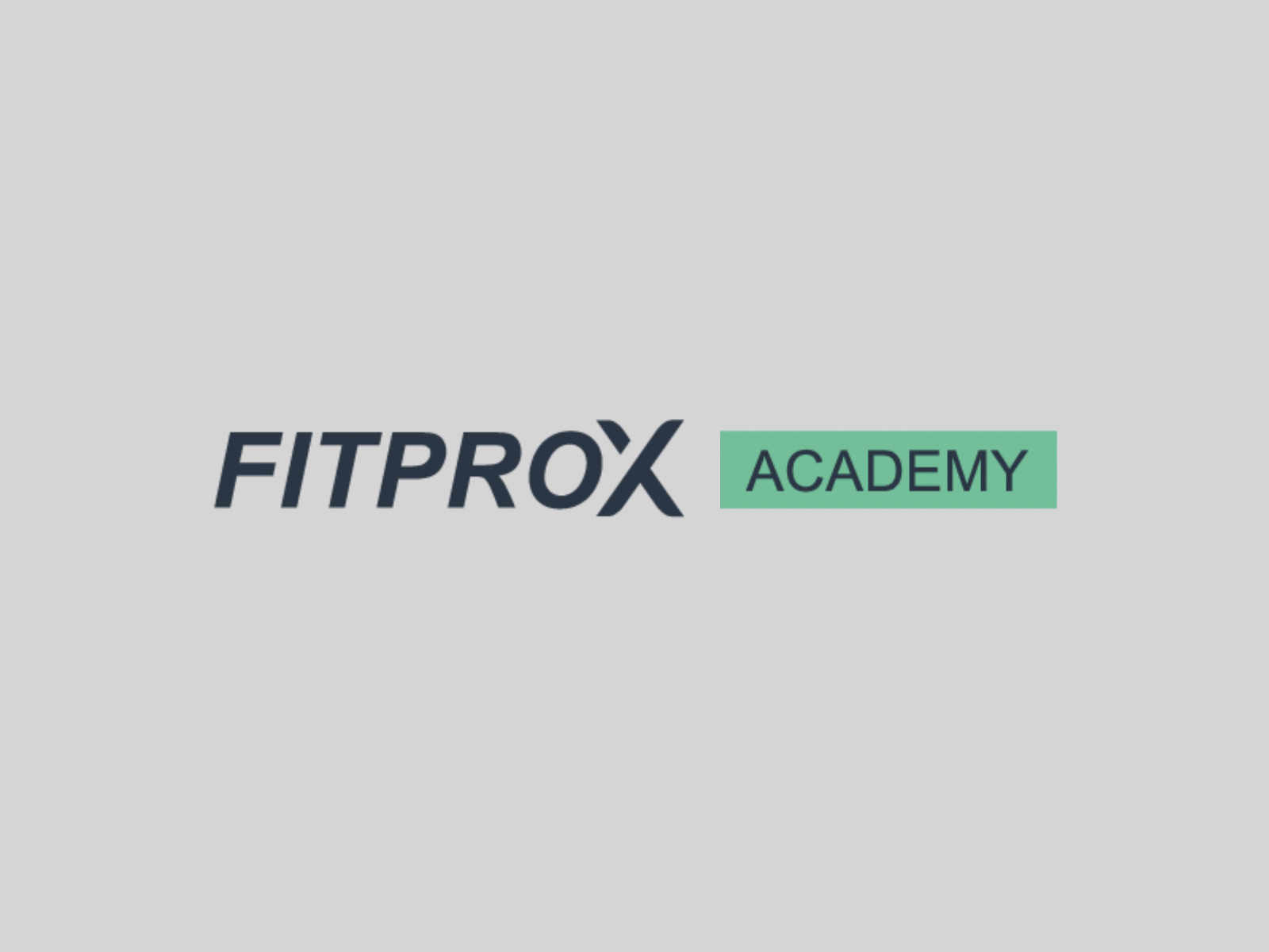 FitproX - Rebrand and graphic universe 3d academy logo after effects animated gif animated logo animation app brand identity branding corporate identity design fitness industry fitness logo gif graphic design gym logo illustration logo motion graphics ui