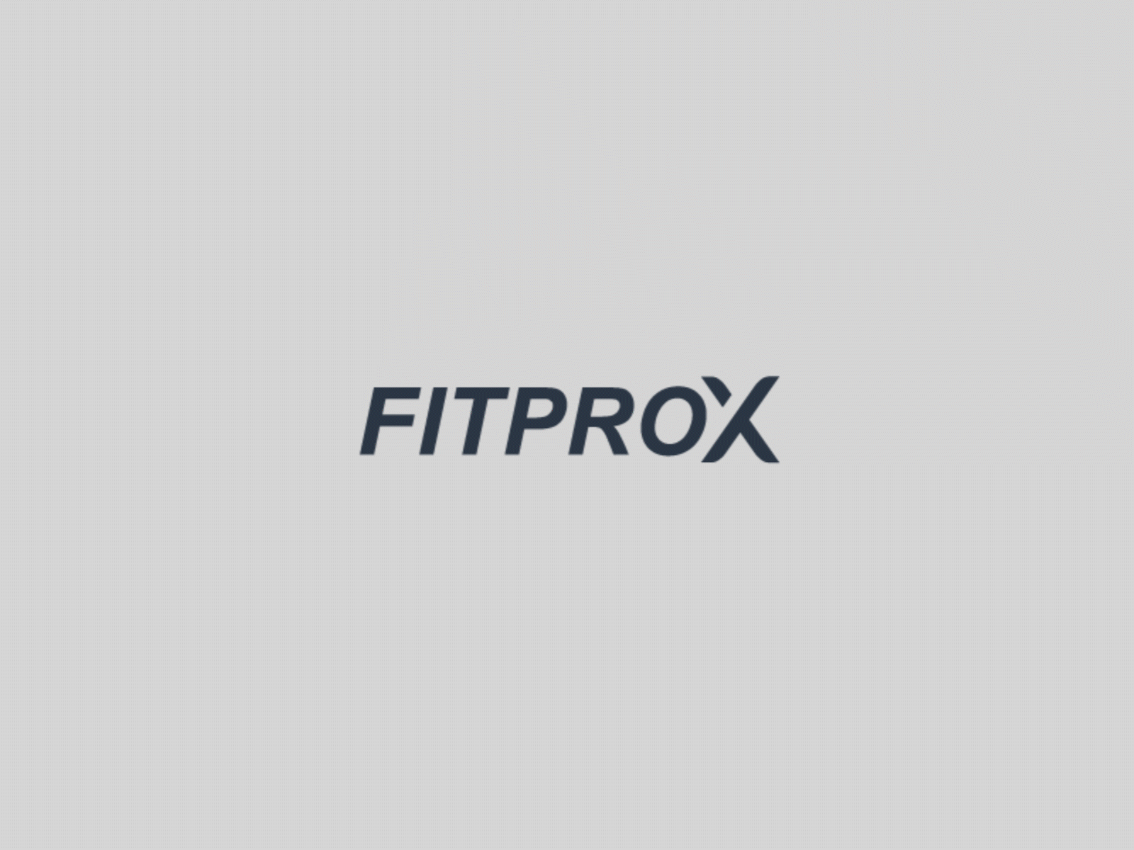 FitproX - Rebrand and Graphic Universe 3d academy logo animated logo animation app brand identity branding colour palette corporate colours corporate identity design fitness industry fitness logo gif graphic design gym logo illustration logo motion graphics ui