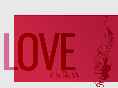 dribbbleweeklywarmup dribbbleweeklywarmup drunk fun love party typography valentinesday