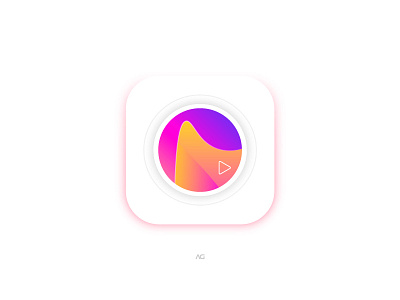 Icon app apple icon illustration ios light logo player set ui web website