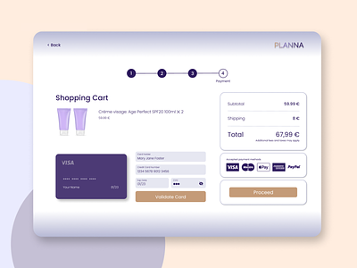 Credit Card Checkout branding checkout page credit card daily ui design ui