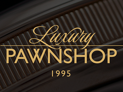 Luxury pawnshop logo logotype luxury pawnshop shop watches