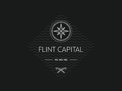 Logotype for Flint Capital fund bitcoin black btc capital etherium finance fintech flint fund investments investors venture