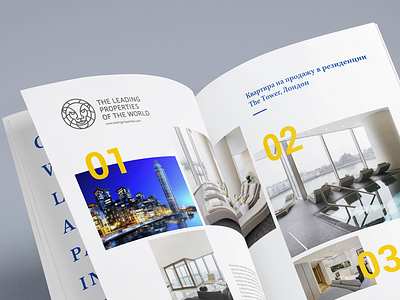 Identity for Leading Properties of the World leader lion logo luxury property real estate world