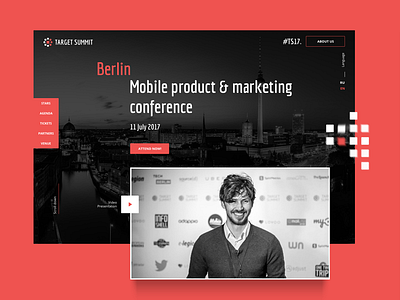 TargetSummit mobile marketing conference web-site design