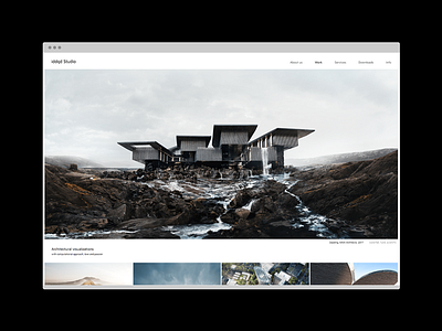 Iddqd studio, web-site interface design