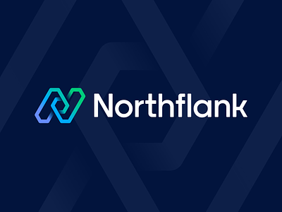 Northflank Final Logo Layout 3d app arrow blockchain branding check mark circuit cube deploy gradient hexagon honeycomb icon identity junction letter n lettering logo path wire