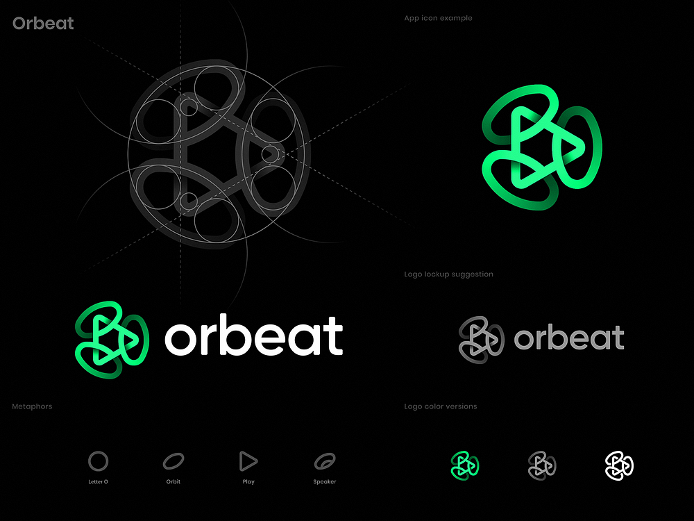 Orbeat Logo Concept by Dmitry Lepisov on Dribbble