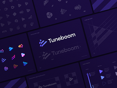 Tuneboom Logo Design Process