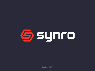 Synro Motor Oil Logo hexagon industrial letter lettering line lubricants monogram motor oil s synthetic