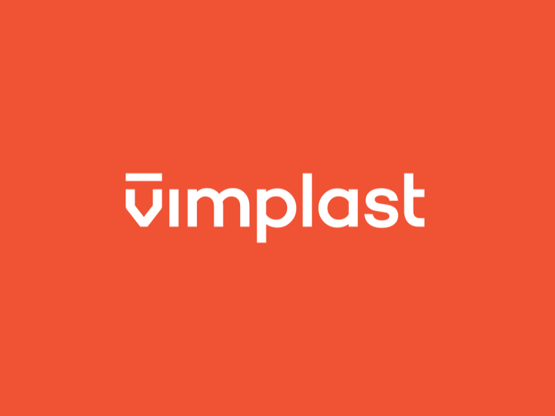 Vimplast Logo Explainer Animation animation branding branding identity ceiling design explainer industry lettering logo manufacturing minimal stretch ceiling