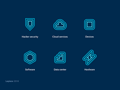 Branding icon set