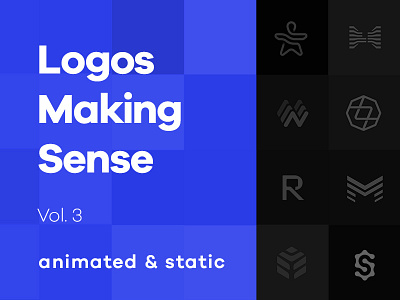 Logo collection cover option animation branding design design system identity lettering logo logotype mark motion strategy typography