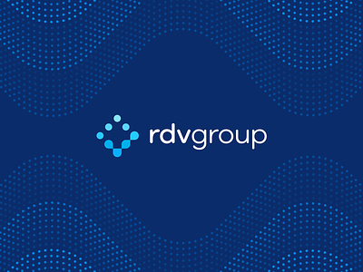 RDV Group final logo and pattern