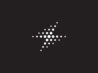 Lightning molecule logo