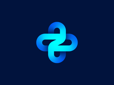 Z + Cross unused logo concept
