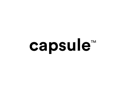 We are Capsule branding capsule design freelance graphic design identity logo
