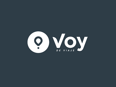 Voy de Viaje animation branding design freelance identity location logo motion places tourism travel