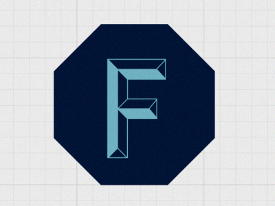Experiment geometric identity isologotype logo