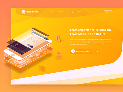 Homepage design