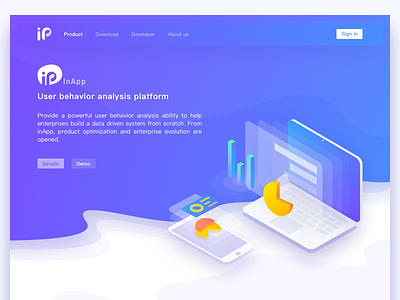 InApp web page design