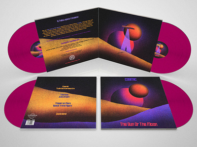 Album Cover Design | The Sun Or The Moon - Cosmic