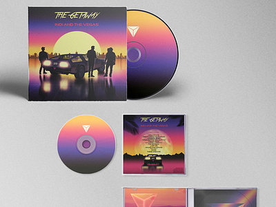 Album Cover Design | Indi And The Vegas - The Getaway