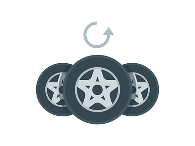 Wheel Replacement Illustration