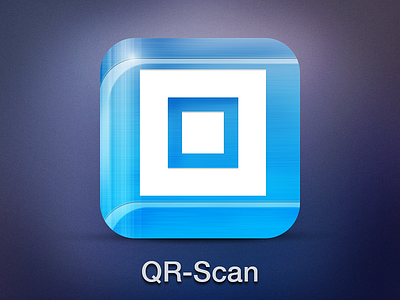 QR-Scan App Icon app ico ios iphone qr scan ui
