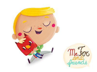 Little boy app for kids character design games illustration ipad kid