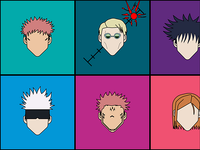 (呪術廻戦) Jujutsu Kaisen Animicons - Part 4